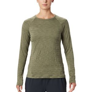 mountain hardwear mighty stripe long sleeve UPF 25